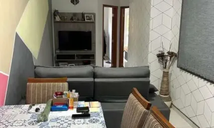 Apartamento para venda em santo andré, parque novo oratório, 2 dormitórios, 1 suíte, 2 banheiros, 1 vaga