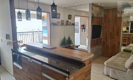 Apartamento para Venda em Santo André, Vila Curuça, 2 dormitórios, 1 suíte, 2 banheiros, 1 vaga