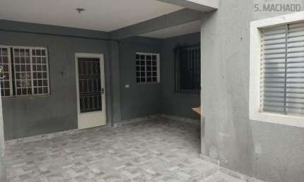 Casa para Locação em Mauá, Jardim Silvia Maria, 1 dormitório, 1 banheiro, 1 vaga