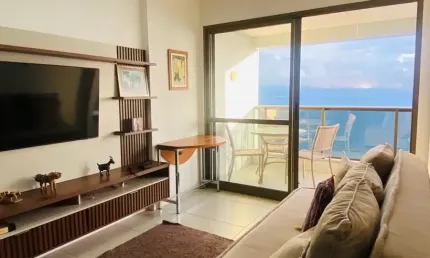 Apartamento à locacao 1/4, varanda, 50m, vaga de garagem
