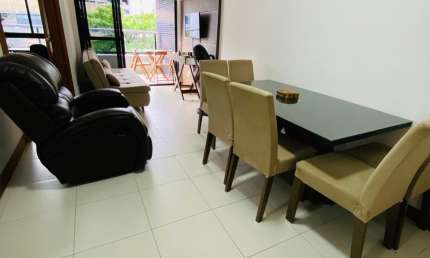 Apartamento para locação, 59m2, 1/4, varanda, vaga de garagem