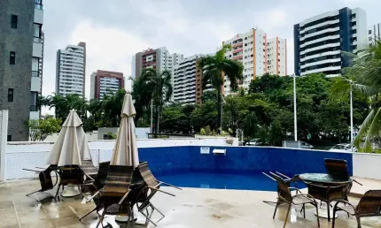 Apartamento para locação, 3/4, suíte, no pituba ville salvador-ba