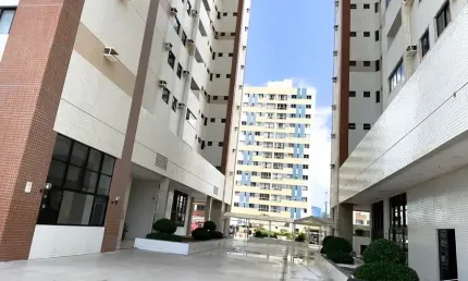 Apartamento 2/4, suíte, 67m2, varanda, 02 vagas de garagem