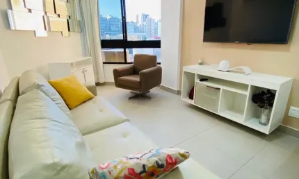Apartamento para locação, 1/4, mobiliado, estacionamento