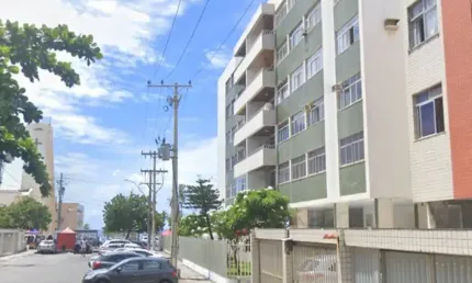 Apartamento 1/4, 46m2, banheiro social, vaga de garagem