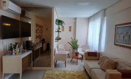 Apartamento à venda 2/4, 62m2, varanda integrada, vaga de garagem