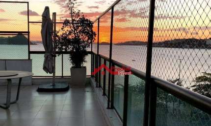 Cobertura com 3 dormitórios à venda, 250 m² por R$ 3.200.000,00 - São Francisco - Niterói/RJ