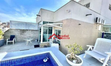 Cobertura com 4 dormitórios à venda, 206 m² por R$ 1.750.000,00 - Icaraí - Niterói/RJ
