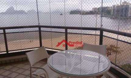 Apartamento com 4 dormitórios à venda, 168 m² por R$ 3.600.000,00 - Icaraí - Niterói/RJ