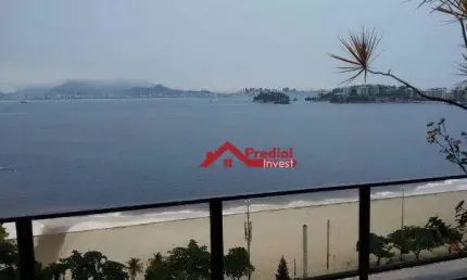 Apartamento com 4 dormitórios à venda, 214 m² por R$ 2.500.000,00 - Icaraí - Niterói/RJ