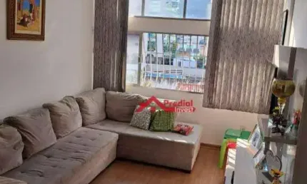 Apartamento com 2 dormitórios à venda, 75 m² por R$ 455.000,00 - Santa Rosa - Niterói/RJ