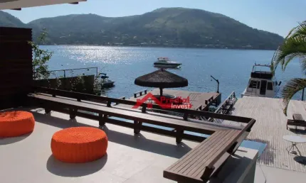 Casa com 6 dormitórios - venda por R$ 5.800.000,00 ou aluguel por R$ 4.800,00/dia - Portogalo - Angra dos Reis/RJ
