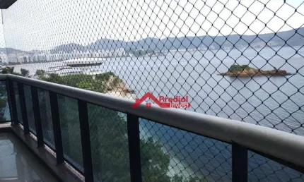 Apartamento com 4 dormitórios, 280 m² - venda por r$ 3.000.000,00 ou aluguel por r$ 13.521,85/mês - boa viagem - niterói/rj