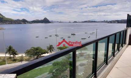 Cobertura com 4 dormitórios, 240 m² - venda por R$ 2.200.000,00 ou aluguel por R$ 18.258,00/mês - Charitas - Niterói/RJ