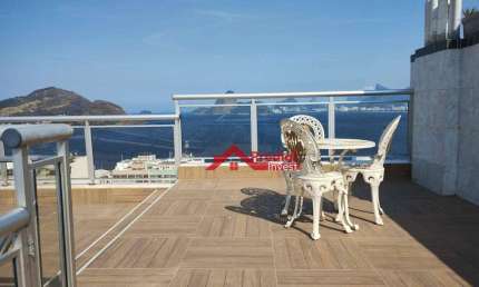 Cobertura com 3 dormitórios à venda, 233 m² por R$ 2.450.000,00 - Icaraí - Niterói/RJ
