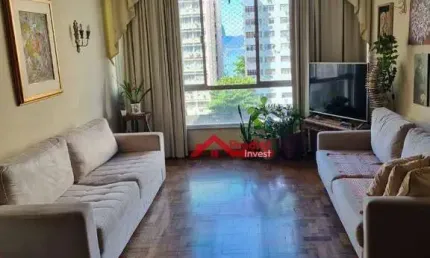 Apartamento com 3 dormitórios à venda, 126 m² por r$ 950.000,00 - icaraí - niterói/rj