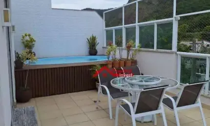 Cobertura com 3 dormitórios à venda, 190 m² por R$ 1.150.000,00 - Itaipu - Niterói/RJ