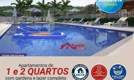 Apartamento com 2 dormitórios à venda, 36 m² por R$ 198.640,00 - Rio do Ouro - São Gonçalo/RJ