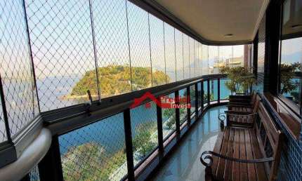 Apartamento com 4 dormitórios para alugar, 260 m² por R$ 13.521,84/mês - Boa Viagem - Niterói/RJ