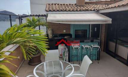 Cobertura com 3 dormitórios, 350 m² - venda por R$ 3.900.000,00 ou aluguel por R$ 17.200,00/mês - Icaraí - Niterói/RJ