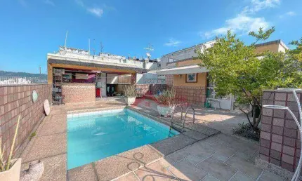 Cobertura com 5 dormitórios à venda, 520 m² por r$ 4.900.000,00 - icaraí - niterói/rj