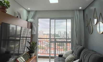 Apto 44m2, 2 dormitórios, 1 banheiro, Jardim Prudência, SP