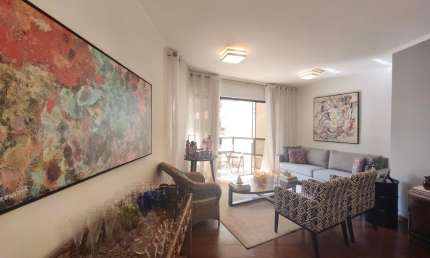 Apto reformado e mobiliado 127m2, 3 dorms, 1 súite, 2 vagas, V. Leopldina, SP