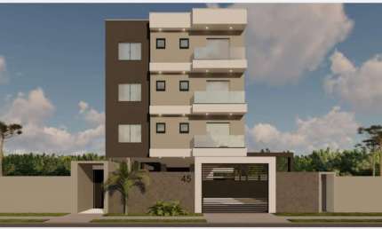 Apartamento com 2 quartos à venda na Rua Valdemar de Siqueira, 45, Estância Pinhais, Pinhais, 60 m2 por R$ 380.000