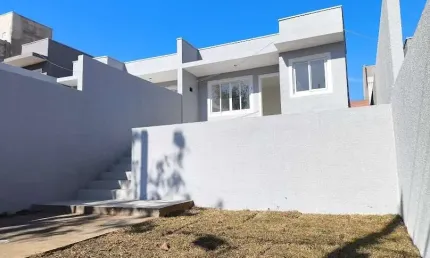Casa com 3 quartos à venda na Rua Cândido de Abreu, 430, Paloma, Colombo, 61 m2 por R$ 349.700