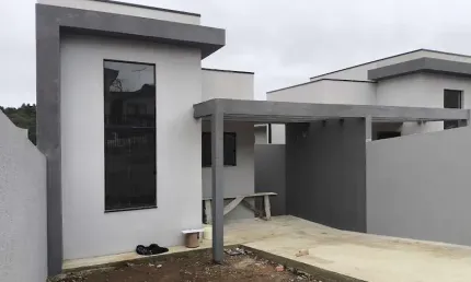 Casa com 3 quartos à venda na rua joão antônio trevisan, 143, são dimas, colombo, 66 m2 por r$ 399.000