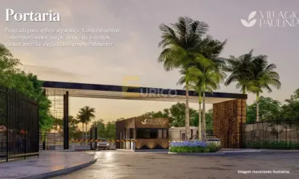 Terreno em condomínio à venda no condomínio villagio paulínia em paulínia/sp