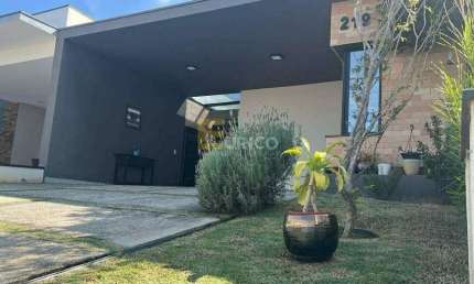 Casa em condomínio à venda no Condomínio Residencial Bréscia em Indaiatuba/SP