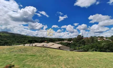 Terreno em condomínio à venda no observatório em vinhedo/sp
