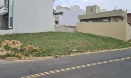 Terreno à venda no condomínio residencial villa do sol em valinhos/sp