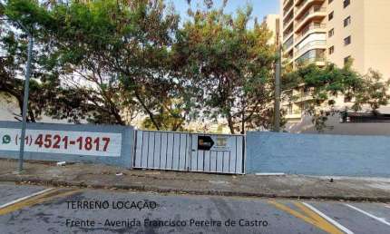 Terreno comercial para alugar na Avenida Francisco Pereira de Castro, --, Anhangabaú, Jundiaí