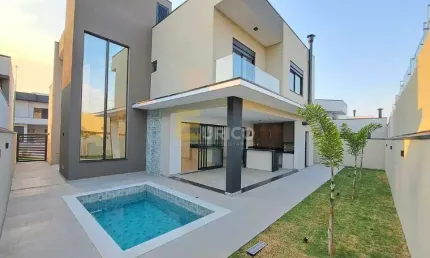 Casa em condomínio à venda no condomínio residencial mont'alcino em valinhos/sp