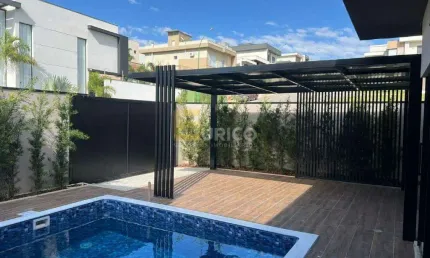 Casa em condomínio à venda no condomínio residencial mont'alcino em valinhos/sp