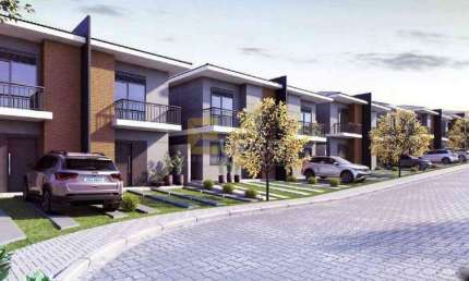 Casa Nova Estilo Sobrado à Venda no Condominio Kasa Alameda Medeiros em Jundiaí – Entrega em Novembro