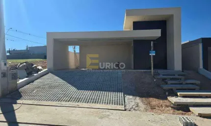 Casa nova tipo térrea à venda no condomínio villagio azure - 3 suítes, 190m² - itupeva/sp