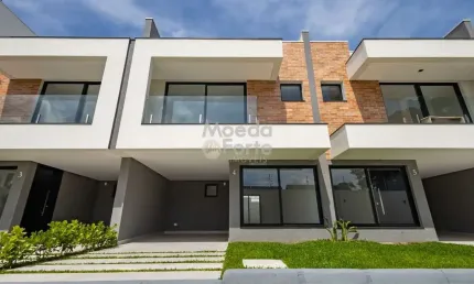 Casa em condomínio fechado com 3 quartos à venda na Rua Marechal Lott, 221, Santa Felicidade, Curitiba por R$ 1.160.000