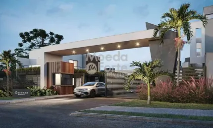 Casa em condomínio fechado com 3 quartos à venda na rua josé américo tizoni, 341, campo comprido, curitiba por r$ 1.394.000