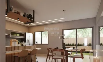 Casa em condomínio fechado com 3 quartos à venda na João Dalla Stella, 171, Santa Felicidade, Curitiba por R$ 1.098.500