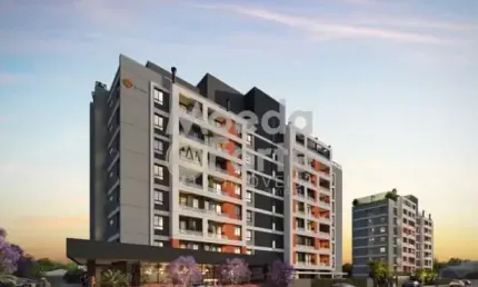 Apartamento com 2 quartos à venda na avenida da república, 7710, portão, curitiba por r$ 669.630