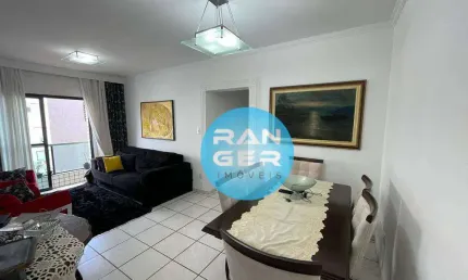 Apartamento com 3 dormitórios à venda, 100 m² por R$ 691.000,00 - Campo Grande - Santos/SP