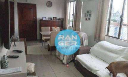 Apartamento com 3 dormitórios à venda, 80 m² por R$ 546.000,00 - Ponta da Praia - Santos/SP