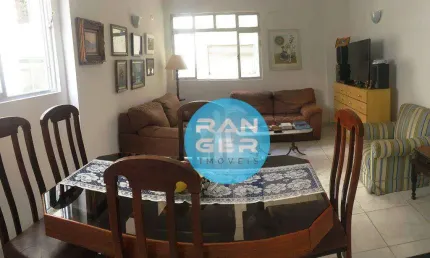 Apartamento com 2 dormitórios à venda, 90 m² por r$ 550.000,00 - boqueirão - santos/sp