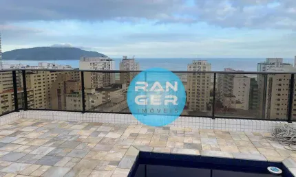 Cobertura com 3 dormitórios 1 suite e 4vagas à venda, 251 m² por R$ 2.760.000 - Gonzaga - Santos/SP