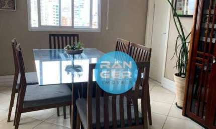 Apartamento Gardem com 3 dormitórios à venda na Pompéia - Santos/SP
