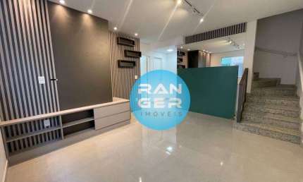 Casa 100m com 2 dormitórios 2 suites à venda, 100 m² por R$ 742.000 - Campo Grande - Santos/SP
