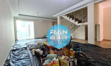 Casa com 4 dormitórios para alugar, 420 m² por R$ 15.600,02/mês - Campo Grande - Santos/SP